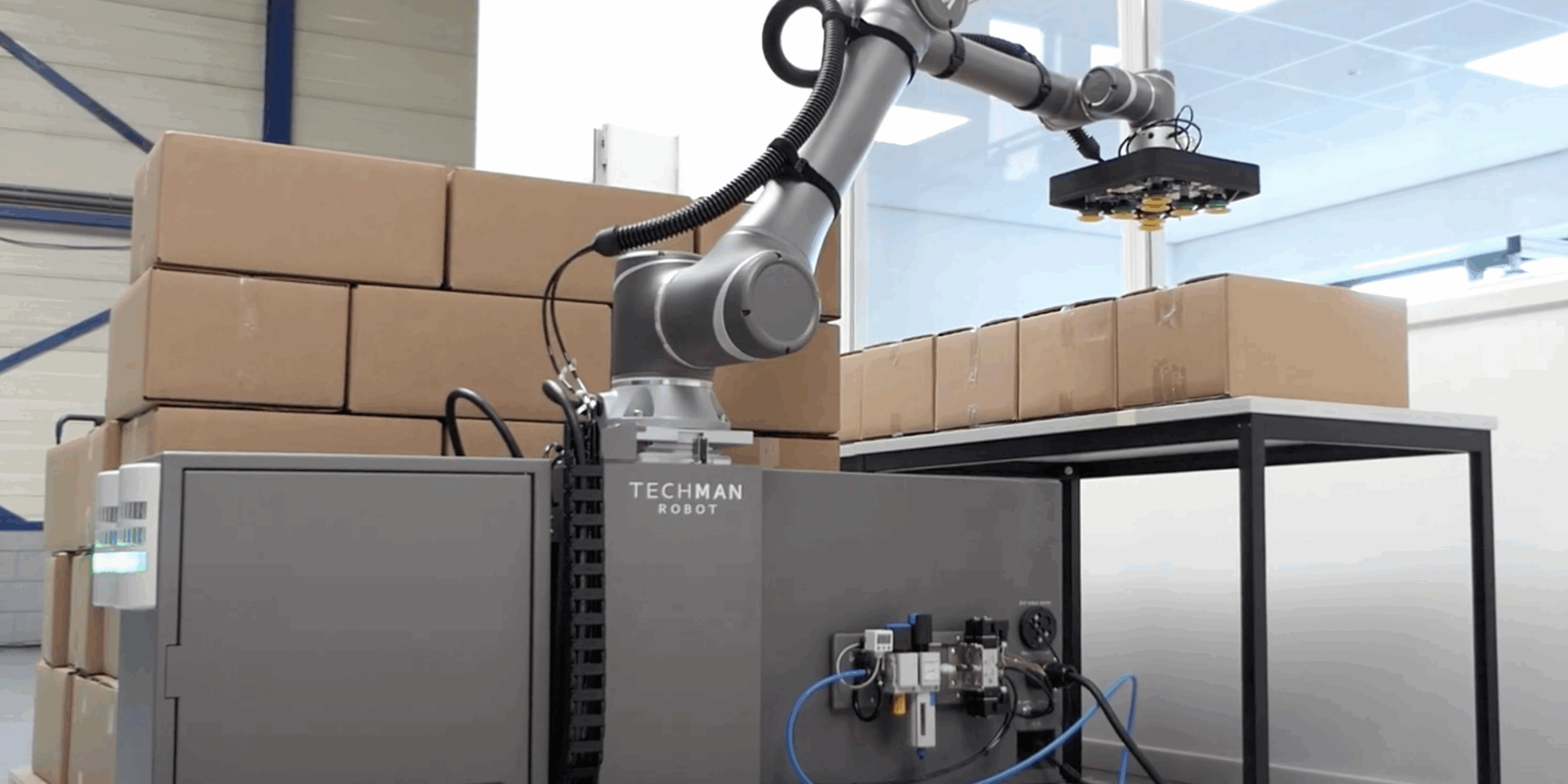 pallettizzazione automatizzata cobot